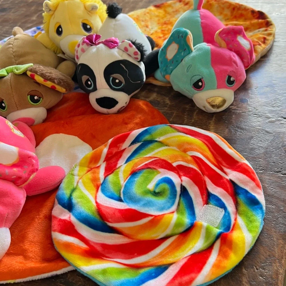 *Cutetitos Colorful Plush Animal Set 11 Pc. Lot - Picture 6 of 16